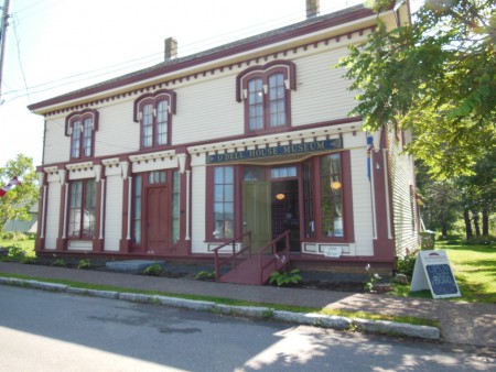 Dans ce musée d'Annapolis, on a pu faire des recherches généalogiques.